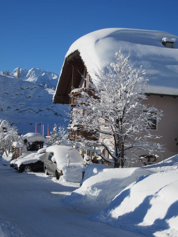 Ferienhaus Hoell Rußbach am Paß Gschütt Exteriör bild