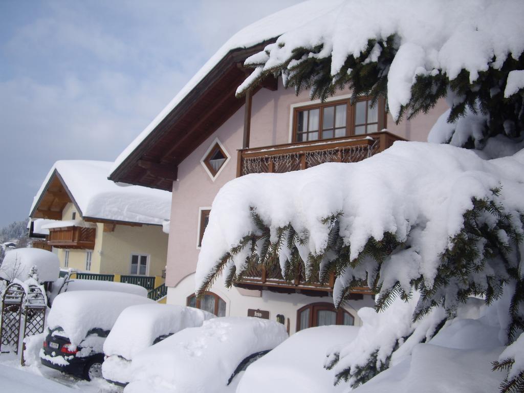 Ferienhaus Hoell Rußbach am Paß Gschütt Exteriör bild